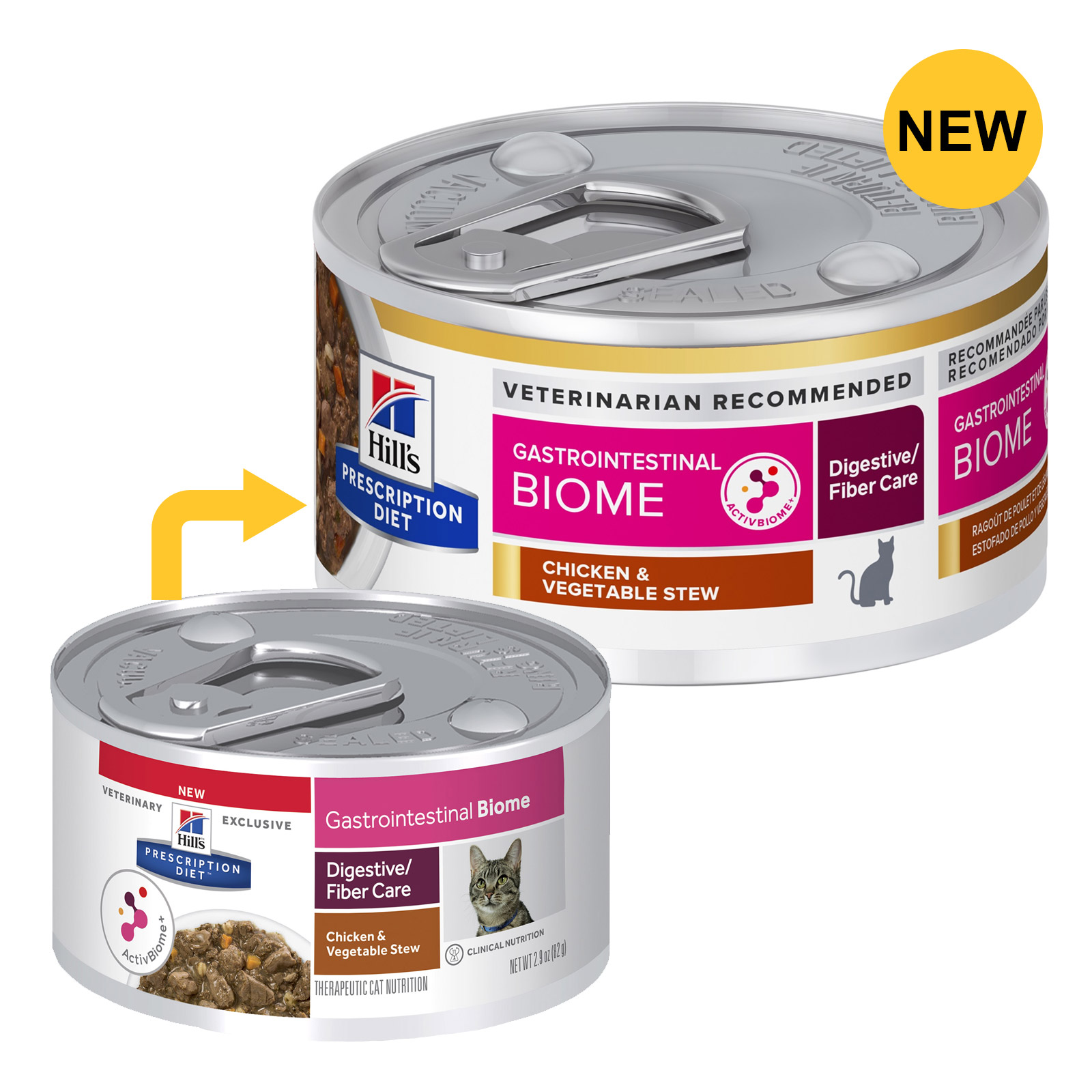 Buy Hill's Prescription Diet Gastrointestinal Biome Wet Cat Food for